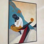 Sunrise Contemplation - Abstract African Expression by Ferdie's @rt