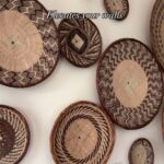 Handwoven African Wall Baskets – Elegant Natural Decor by Epique